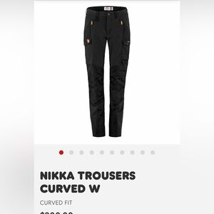 Fjallraven Nikka Trousers - Black